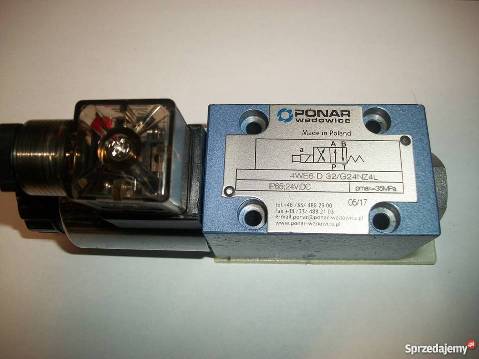 Ponar pompy zawory rozdzielacze przekażniki Olkusz