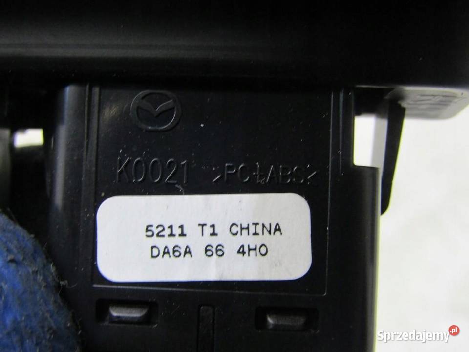 PANEL PRZEŁĄCZNIK WŁĄCZNIK AWARYJNYCH MAZDA 2 DJ osobowe lubelskie
