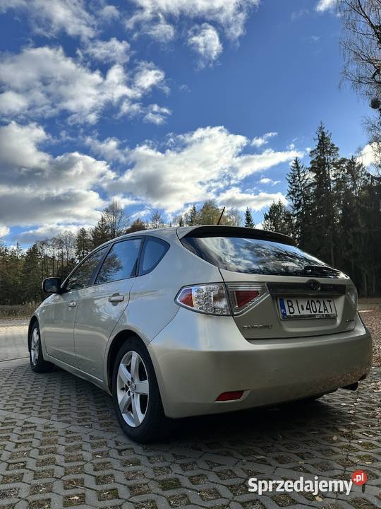Subaru Impreza GH 20 Benzyna LPG 4x4 Bogata nieuszkodzony Białystok