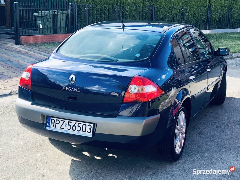 RENAULT MEGANE II SEDAN 16 16V 115 MAŁY PEZEBIEG podkarpackie Przeworsk