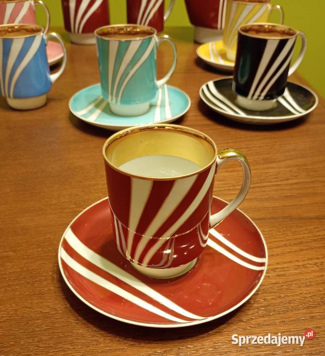 Serwis do kawy Krokus proj Wincenty Potacki Kielce