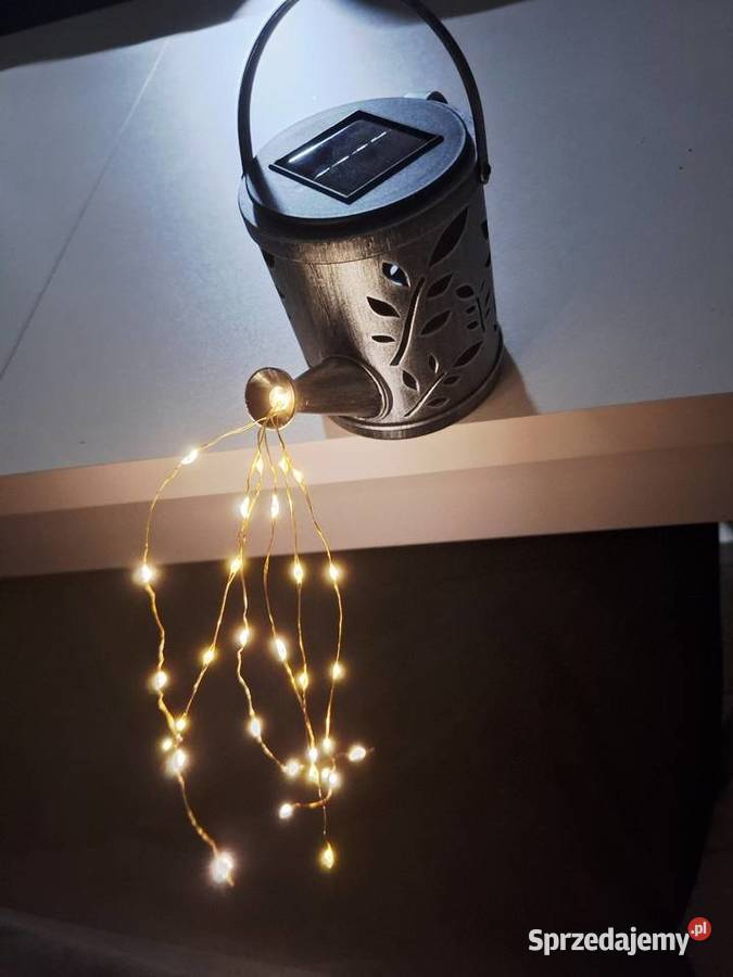Konewka lampka ogrodowa słoneczna sprzedam