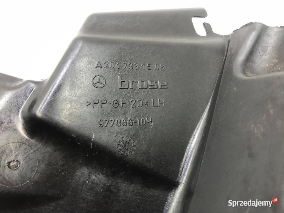 OSŁONA ZAMKA DRZWI TYŁ MERCEDES W204 2047331508