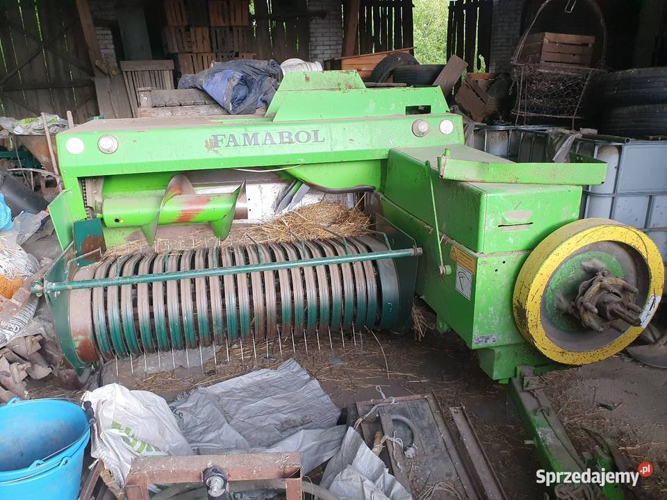 Prasa kostkująca Famarol Słupsk stan idealny nieuszkodzony mazowieckie Goszczyn