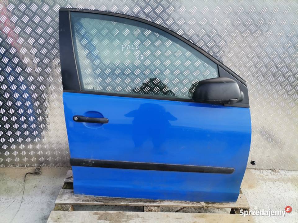 Drzwi Prawy Przód Volkswagen Polo 03r osobowe Części samochodowe