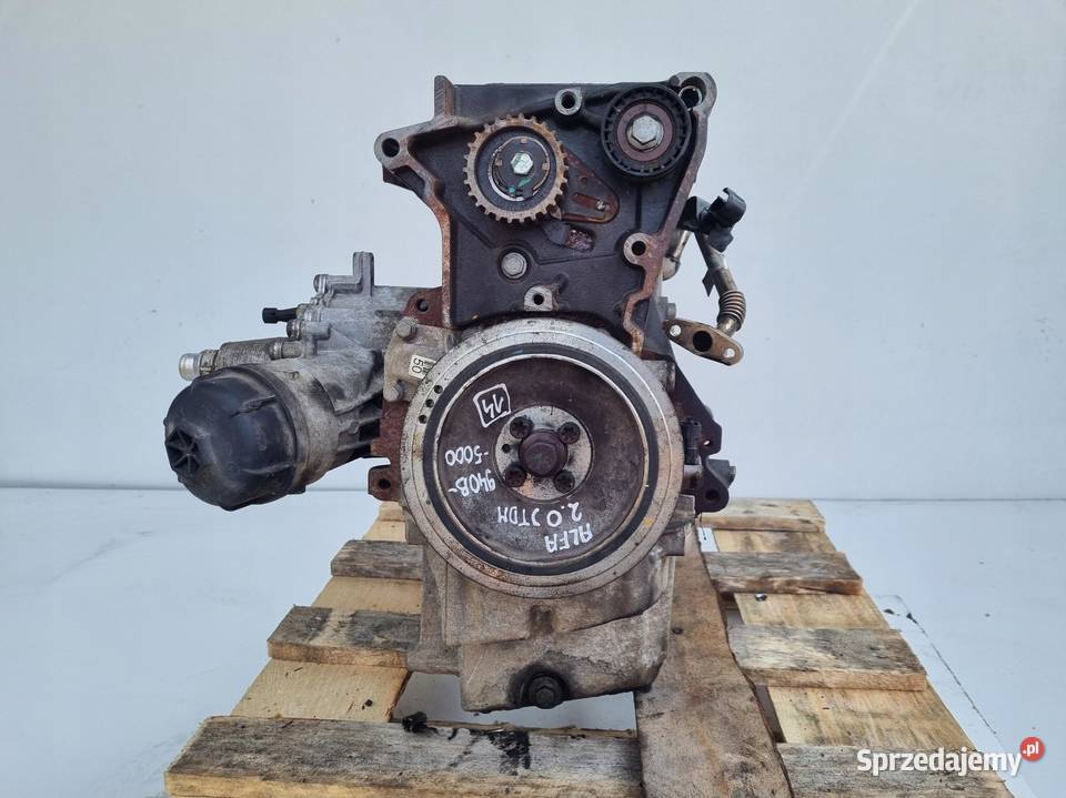 DÓŁ SILNIKA BLOK WAŁ TŁOK TŁOKI Alfa Romeo Rudka