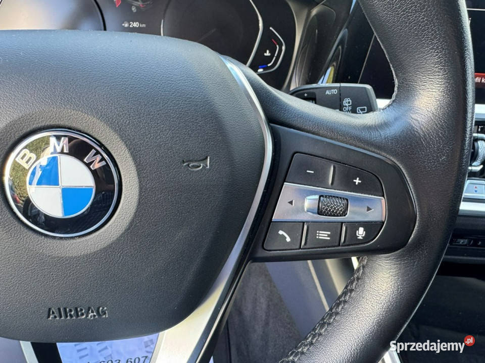 BMW 318 Pisemna Gwarancja 12 miesięcy G20 2019 czarny wielkopolskie Konin