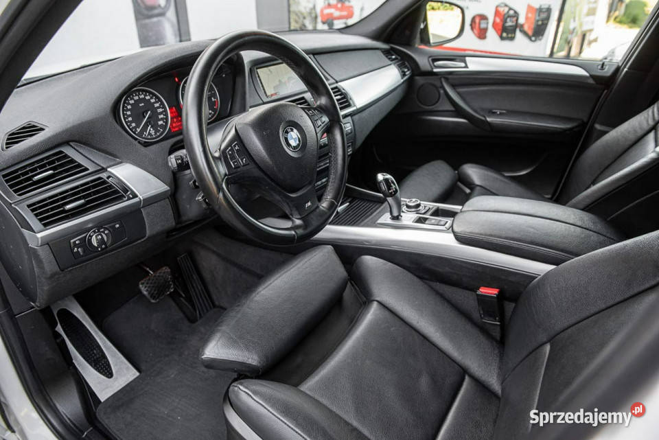 BMW X5 7os 30d 306 MPakiet ShadowLine Super Stan relingi dachowe Zwoleń