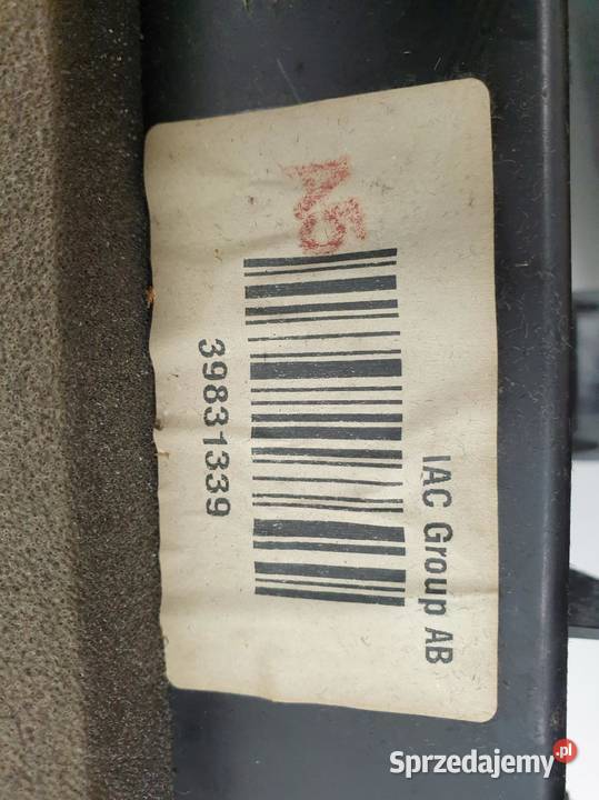 Volvo V70 III SCHOWEK PASAŻERA 31305492 Europa Schowki, półki Chełm