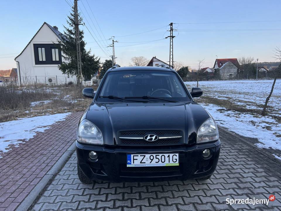 Hyundai Tucson 4x4 20 CRDi 140 2007r Zielona Góra