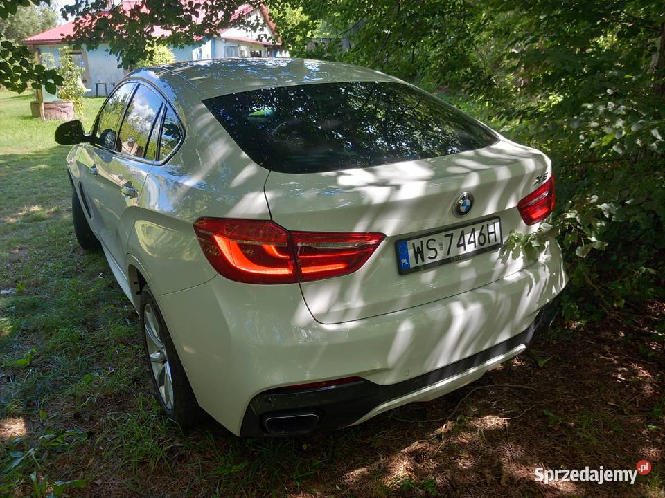 BMW X6 F16 30 benzyna 2016 Siedlce sprzedam