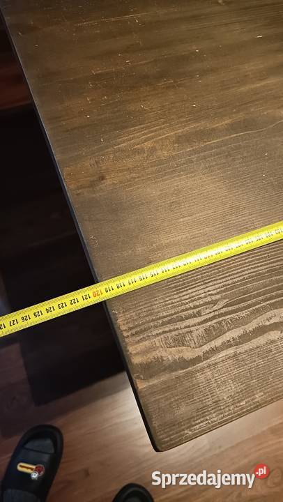 Biurko elektryczneregulowane drewniany blat Gdynia