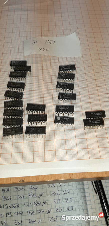 Układ Scalone 74LS157N 20 A183 Części i akcesoria Czechowice-Dziedzice sprzedam