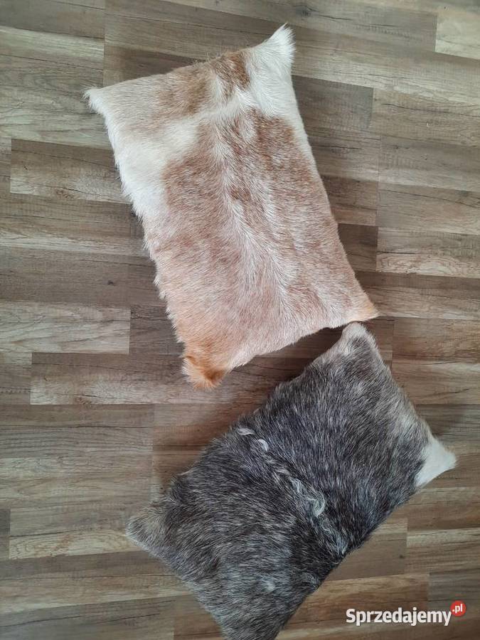 Poduszki Dekoracyjne Skóra Naturalna Kozia Różne Szaflary sprzedam