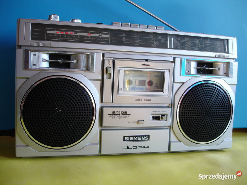 Radiomagnetofon SIEMENS CLUB 744 Pozostałe