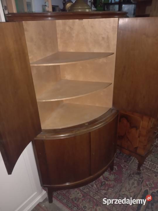 Witryna narożna witryna serwantka angielska Tarnogród