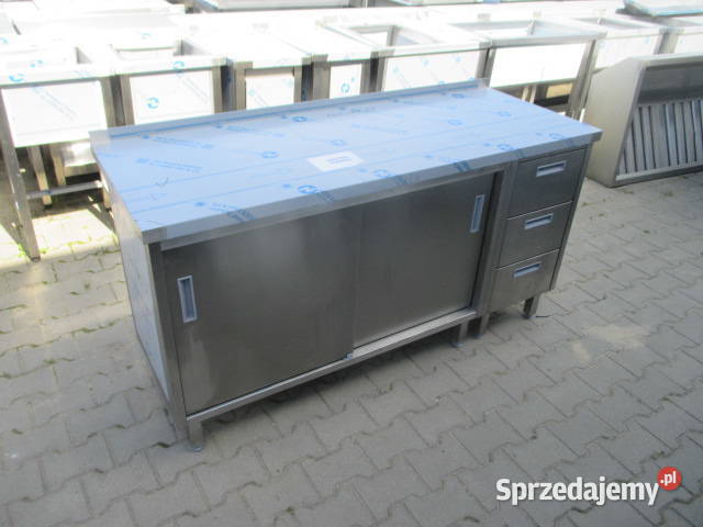 Stół Gastronomiczny Drzwi Suwane Szuflady wielkopolskie Ostrów Wielkopolski