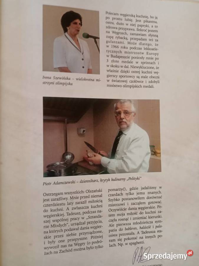 Na węgierskim stole książki kucharskie prezenty Kultura i Rozrywka Warszawa