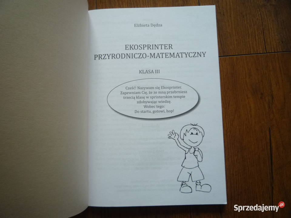 Ekosprinter przyrodniczo matematyczny Klasa 3 Szczecin sprzedam