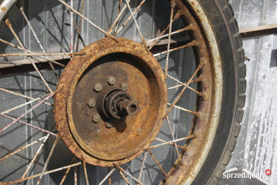 KOŁO TYŁ TRIUMPH MATCHLESS AJS BSA ARIEL ARDIE Rybnik