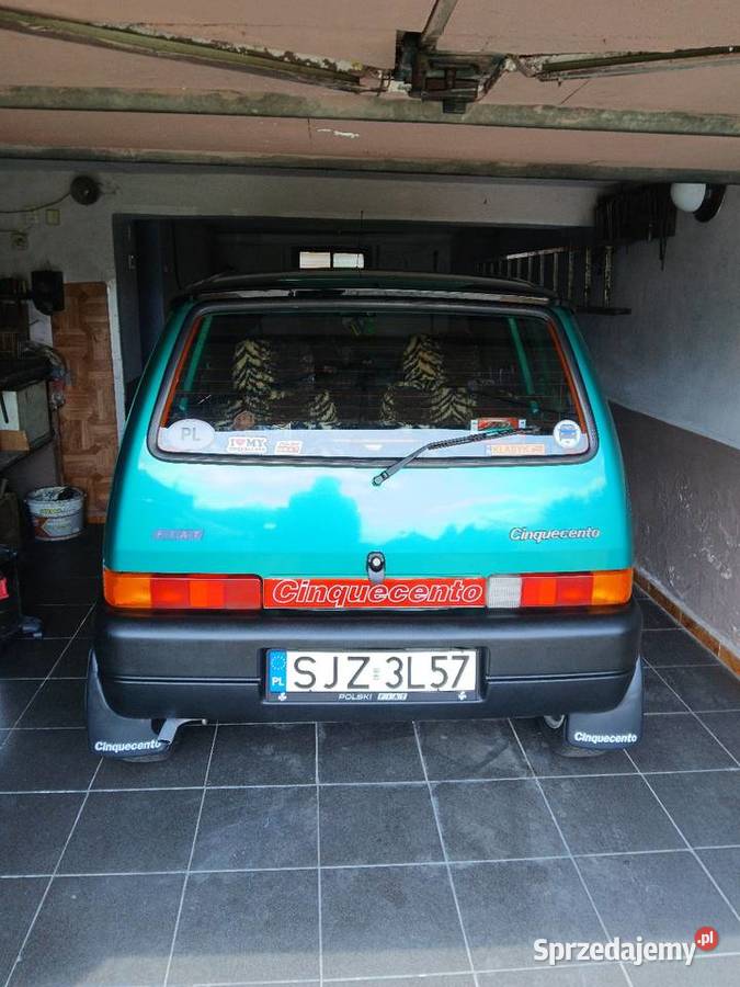 FIAT CINQUECENTO 2 WŁAŚCICIEL 900 1994 ZNIKOMY radio Cinquecento śląskie Piekary Śląskie