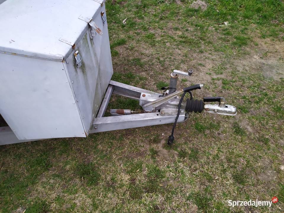 Przyczepka kempingowa na działkę budowę