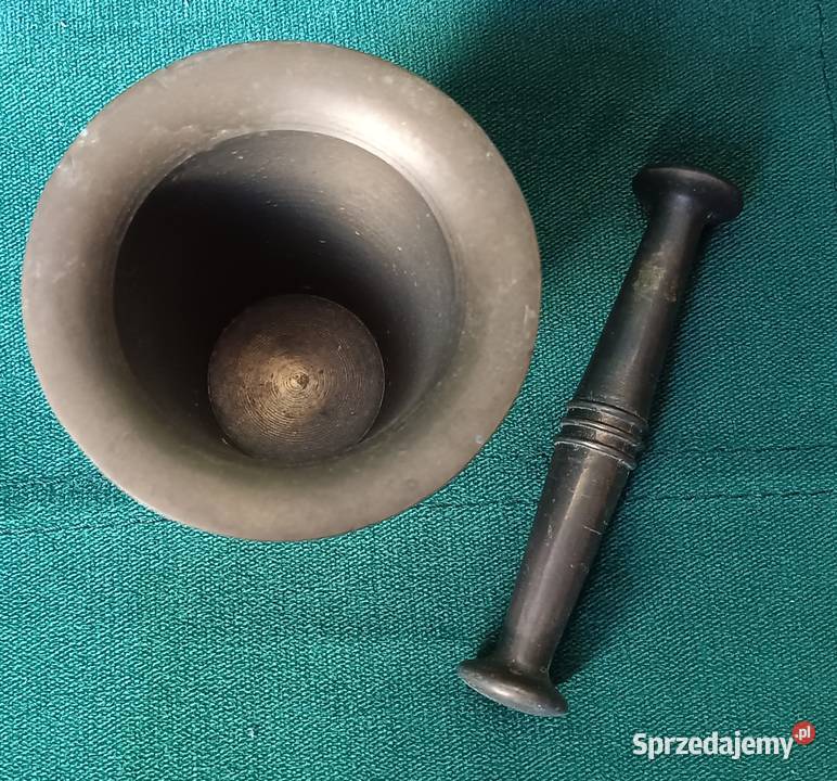 Zabytkowy mosiężny moździerz Zbylitowska Góra sprzedam