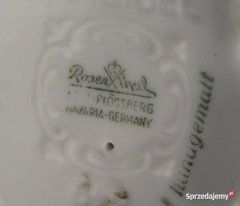 Figurynka Porcelanowa Rosenthal Plssberg Warszawa