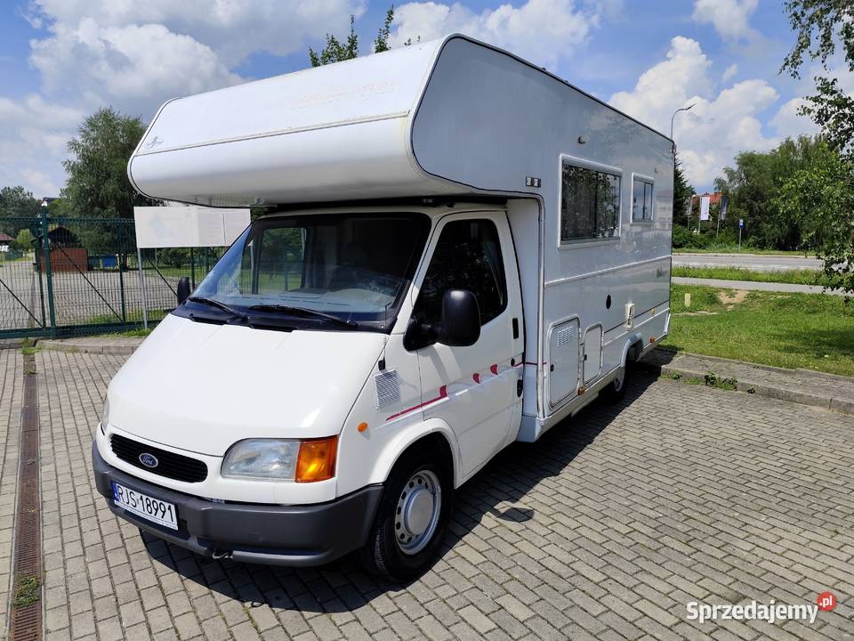 Kamper Ford Transit 25 TD 1998 Rok produkcji 1998 podkarpackie Jasło
