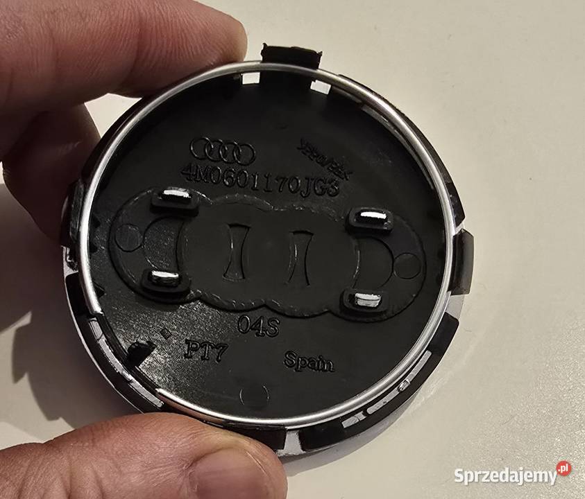 Dekielki do Felg Audi 61mm Wysoka Jakość Czarne Błaszki sprzedam