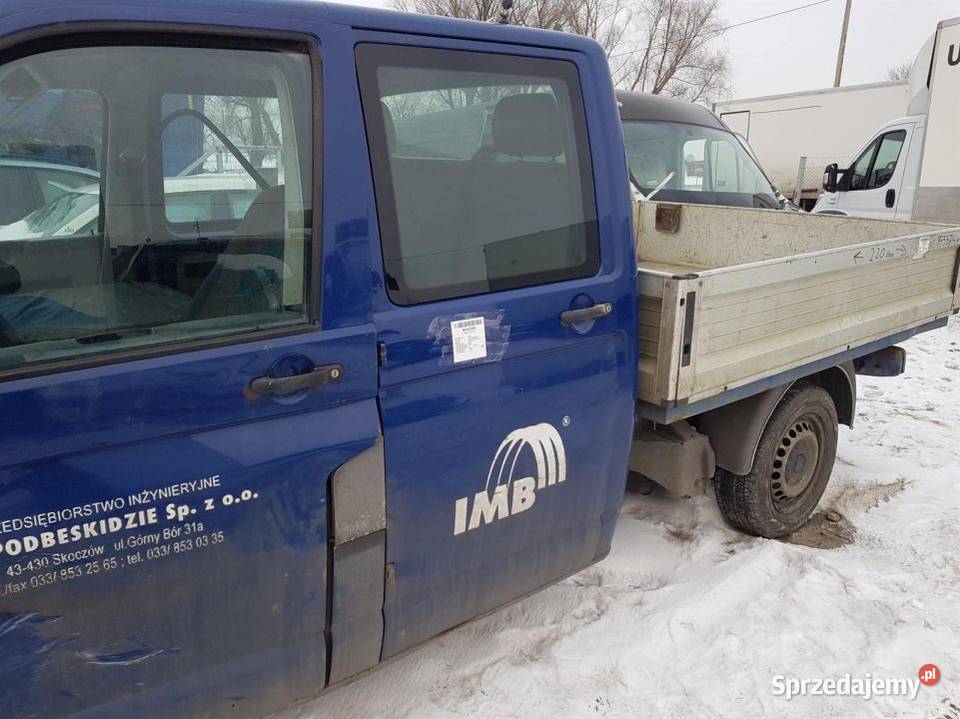 DRZWI LEWE TYŁ VOLKSWAGEN TRANSPORTER T5 LL5M osobowe kujawsko-pomorskie Lipno