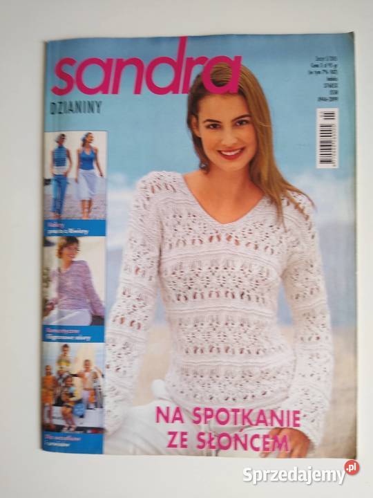 Modne Dzianiny Sandra 52005 Czasopisma Gdańsk