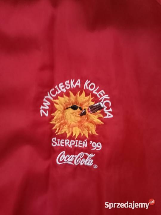 Kurtka Coca cola kolekcjonerska zachodniopomorskie Koszalin