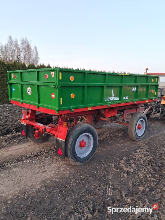 Przyczepa wywrotka d47 Rzgów