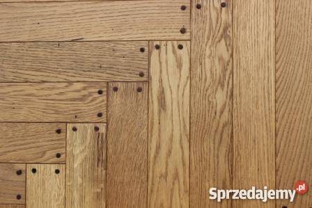 Parkiet dekoracyjny z drewna dębowego Gdańsk sprzedam