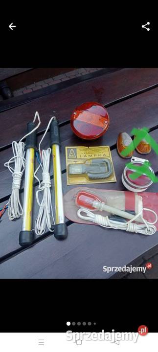 Stare lampy PRL ursus fiat syrena żuk nysa wsk Ogrodzieniec