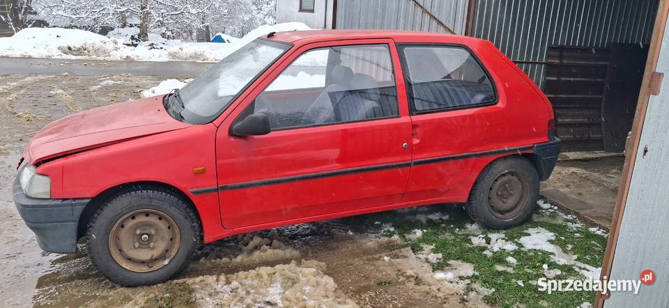 Peugeot 106 antyk czerwony