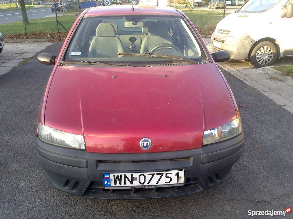 Sprzedam samochód Fiat Punto II 1,2 rok.2000 Warszawa
