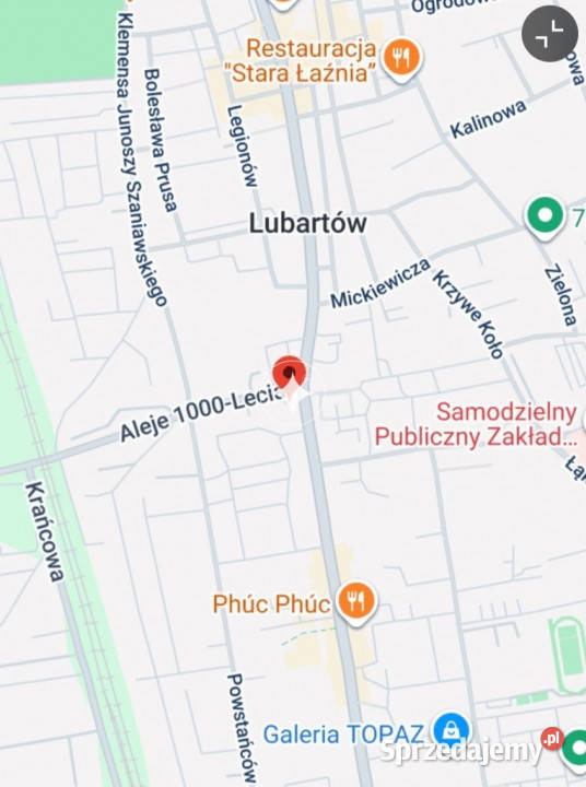 Lokal usługowy na sprzedaż w centrum Lubartowa Lubartów