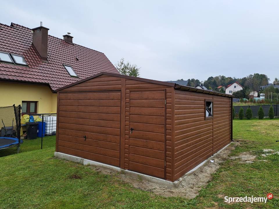 Wszystkie wymiary garaż garaże blaszane kujawsko-pomorskie Bydgoszcz