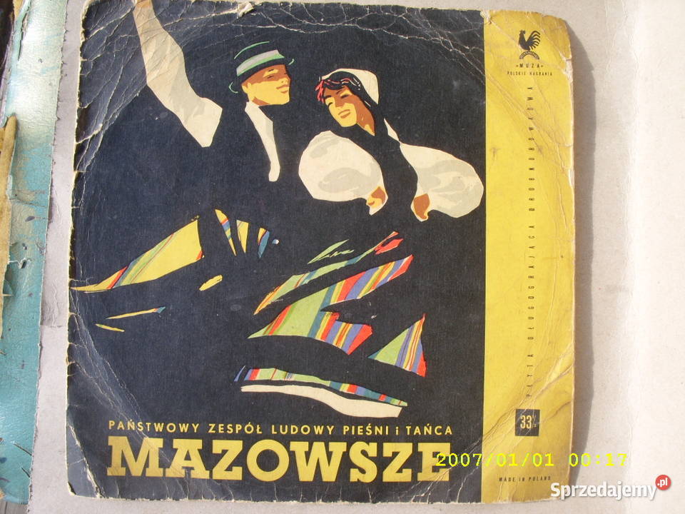 LP MUZA 10 33 OBR MAZOWSZE 3 SZTUKI Wołów