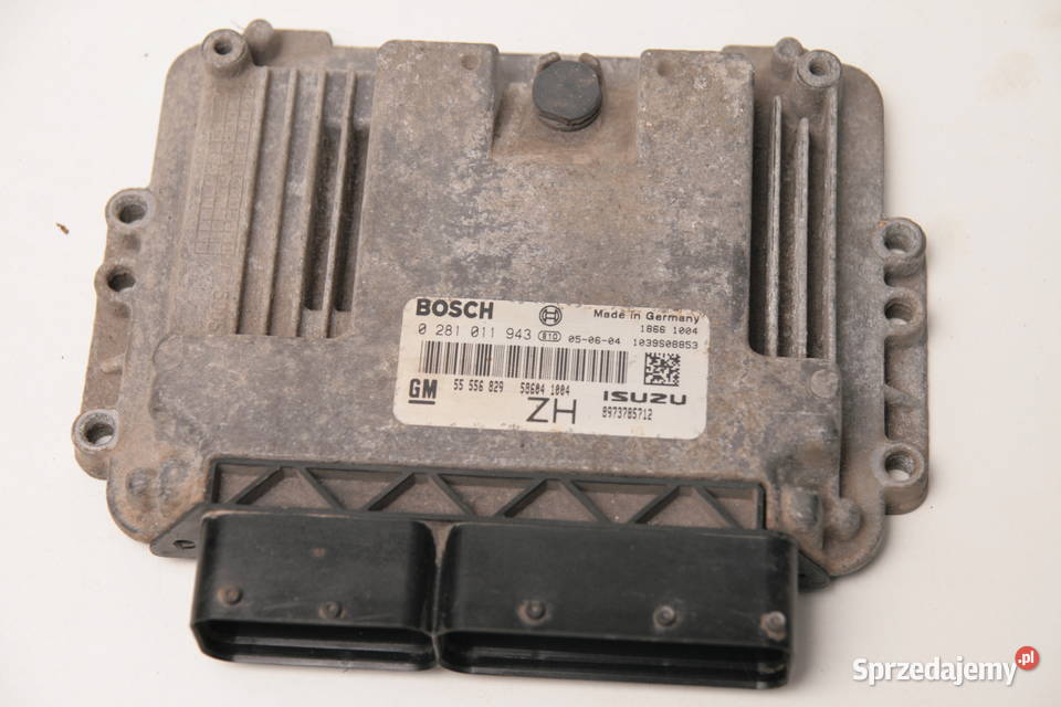 Sterownik silnika EDC16C9 Opel 0 281 011 943 55 Siemianowice Śląskie