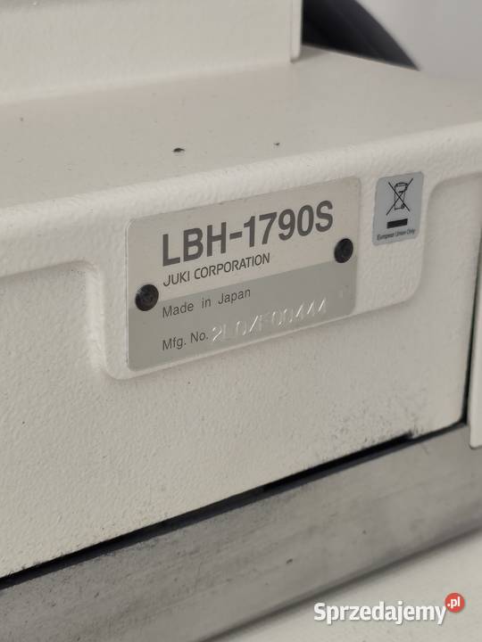 Dziurkarka Juki LBH1790S elektroniczna stan Bystrzyca Kłodzka