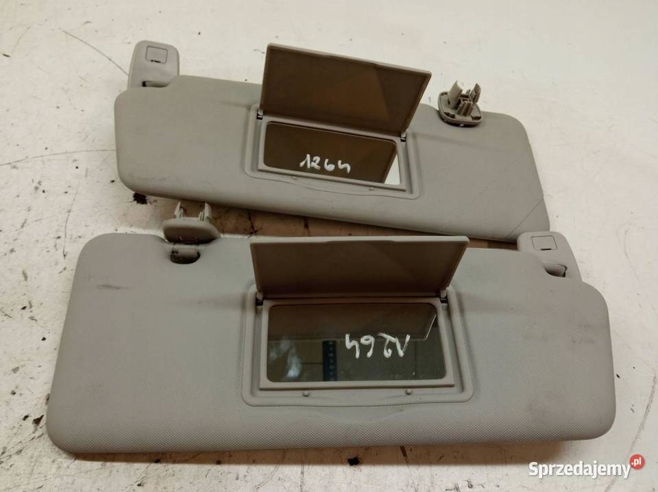 DASZKI PRZECIWSŁONECZNE PRAWY LEWY OSŁONA KPL