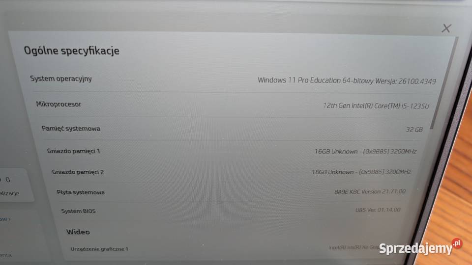 Laptop HP Probook 440 G9 32GB RAM i51235U 256GB warmińsko-mazurskie Morąg