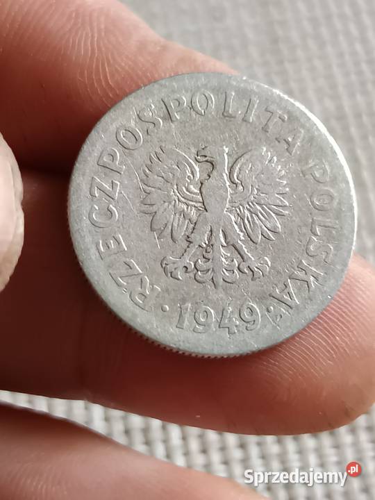 Sprzedam monete 50 gr 1949 r llll Numizmatyka