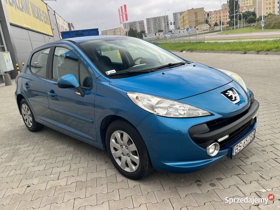 Peugeot 207 16Hdi 90 elektryczne lusterka podlaskie Suwałki