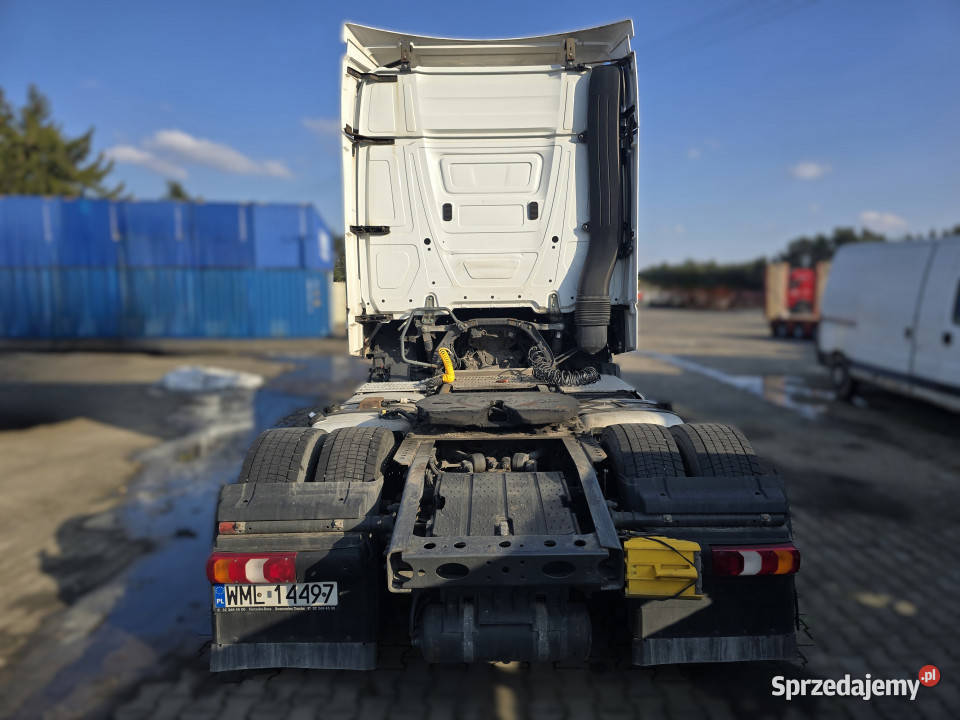 Ciągnik siodłowy MERCEDESBENZ Actros 1845 2016 r biały Ciągniki siodłowe Rudolfowo