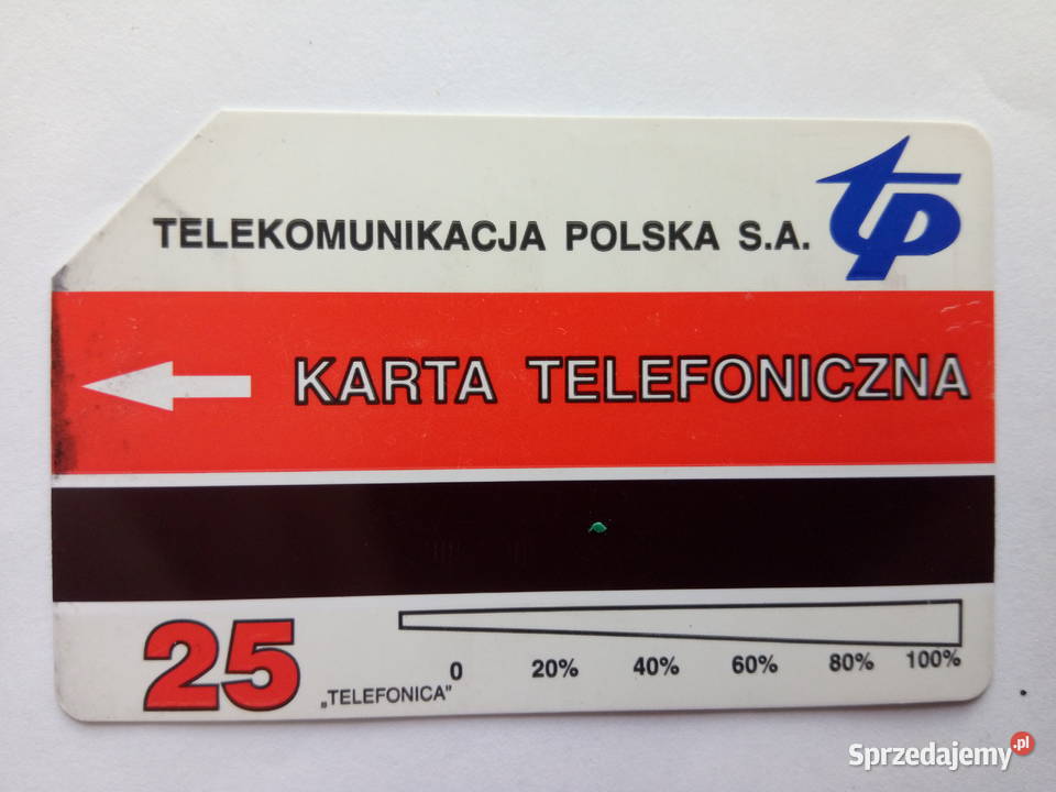 Karta telefoniczna przedstawiająca Jelenią Górę Dąbrowa Górnicza
