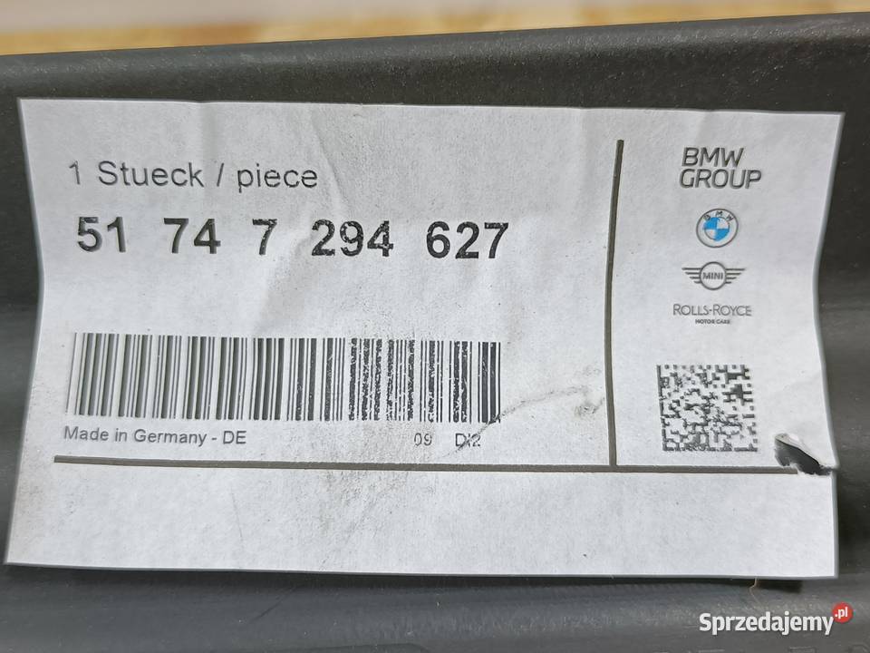 BMW I3 I01 I3S I01N KIEROWNICA PROWADNICA osobowe Pleszew